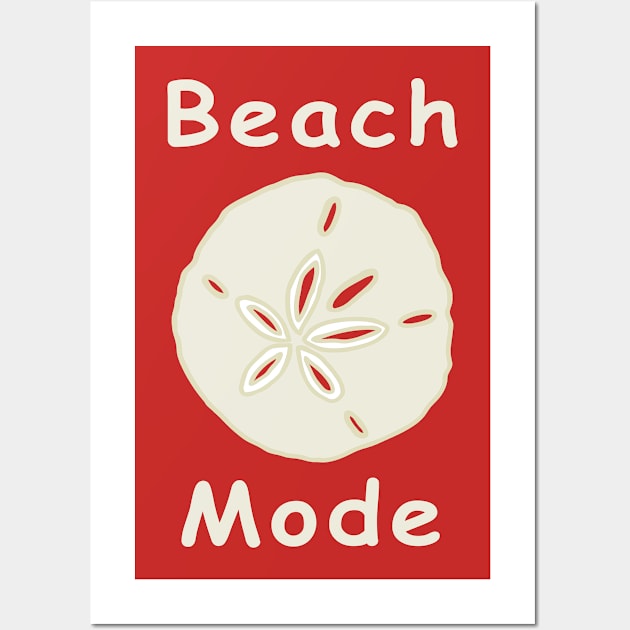 Beach Mode Wall Art by RockettGraph1cs